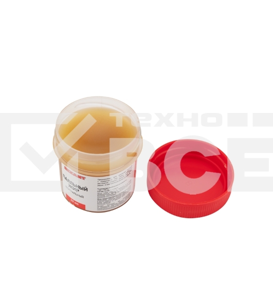 Флюс для пайки Rexant, паяльный жир НЕЙТРАЛЬНЫЙ, 20 мл, банка, блистер