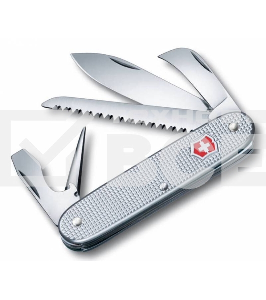 Нож перочинный Victorinox Pioneer 0.8150.26 93мм 7 функций алюминиевая рукоять серебристый