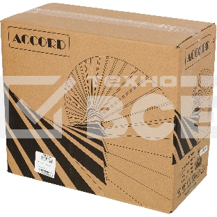 Компьютерный корпус Accord ACC-CL297B черный без БП ATX 1x120mm 2xUSB2.0 1xUSB3.0 audio