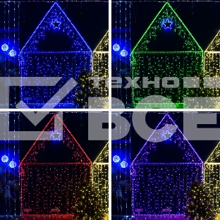 Контроллер с радиопультом для RGB-гирлянд