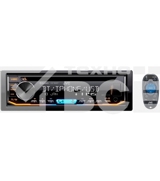 Автомагнитола CD JVC KD-T902BT 1DIN 4x50Вт
