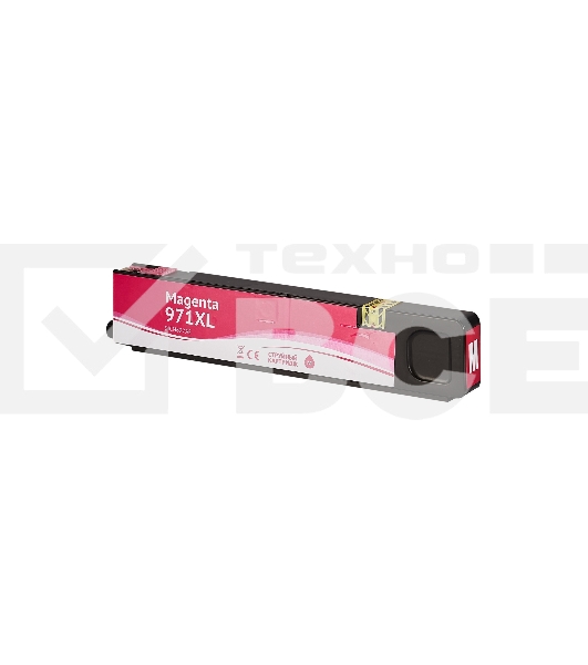 Струйный картридж Sakura CN627AE (№971XL Magenta) для HP, пурпурный, 110 мл., 7000 к.