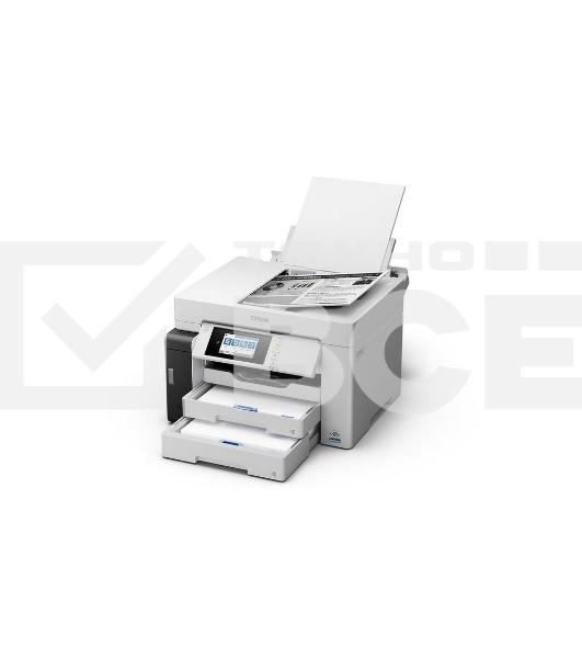 МФУ струйный EPSON M15180 (C11CJ41408), A3+, ч/б, печ. до 25 стр/мин., скан. до 26 стр/мин., 4800 x 1200 dpi (печать) 1200x1200dpi, USB, RJ-45, Wi-Fi, Air Print