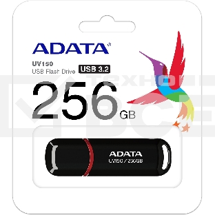 Флеш диск A-Data 256Gb AUV150-256G-RBK USB3.0 черный