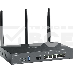 VPN-маршрутизатор TP-Link ER706W Omada с гигабитными портами и поддержкой Wi-Fi AX3000, 1 гиг. SFP WAN/LAN, 1 гиг. RJ45 WAN, 4 гиг. RJ45 WAN/LAN, USB 3.0, до 574 М/с на 2,4 ГГц + до 2402 М/с, фото6