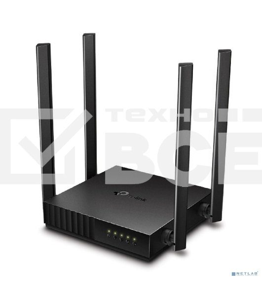 Роутер беспроводной TP-Link Archer C54 AC1200 10/100BASE-TX черный