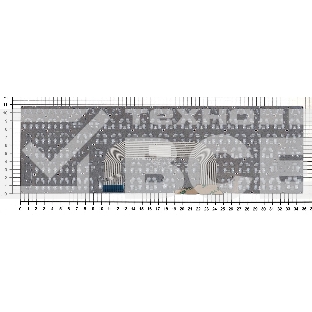 Клавиатура для ноутбука Asus VivoBook 17 X705U белая