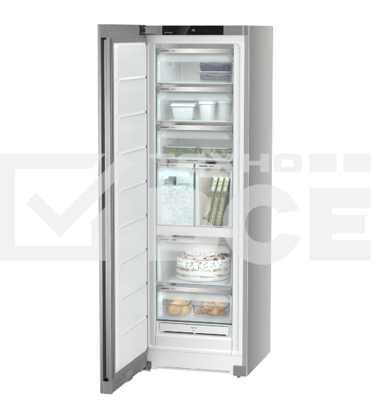 Морозильная камера Liebher XRFsf 5240 XRFsf 5245 серебристый, 660л, 7 ящиков, Side-by-Side