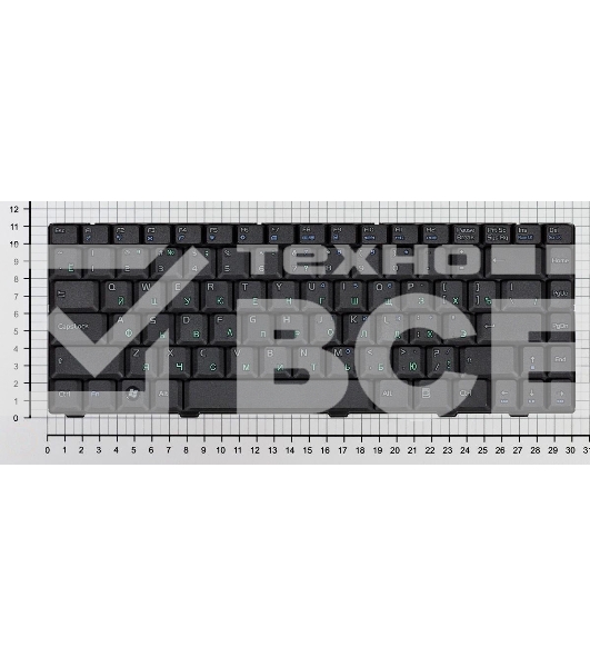 Клавиатура для ноутбука Benq Joybook R45 R45E R45F R45EG R46 R47 черная