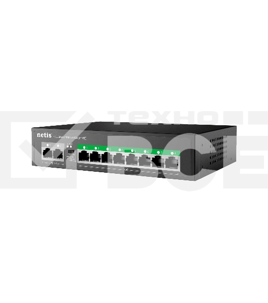 Коммутатор 10PORT NETIS P110GC 10/100/1000M 8POE+2XGE