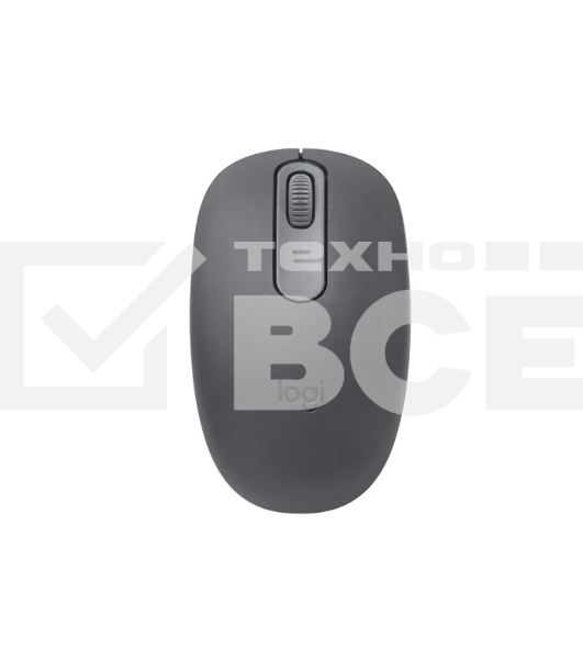 Мышь беспроводная Logitech M196 серый, 1000 dpi, Bluetooth, кнопки - 3