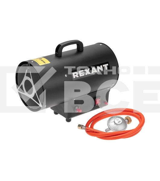 Пушка тепловая газовая Rexant 15 кВт, 350 м3/ч