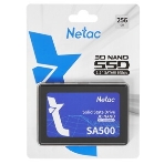Накопитель SSD Netac SA500, 256Gb, SATA III, 2.5', R/W 520/450, фото8