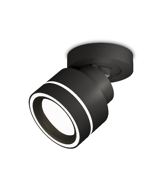 Светильник Ambrella Light XM8102023 SBK/FR черный песок/белый матовый GX53 (A2229, A2106, C8102, N8434)