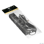 Удлинитель ExeGate EX285822RUS ECE-5-3B (5 евророзетки с заземлением, 3 м, черный), фото2
