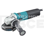УШМ MAKITA 9565CR ф125мм, 1400Вт, 12000об\м, 3.5кг, кор, муфта SJS, плавный пуск, anti-restart, фото2