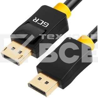 Кабель Greenconnect 5.0m DisplayPort v1.2, 20M/20M, черный, 28/28 AWG GreenconnectКабель 5.0m DisplayPort v1.2, 20M/20M, черный, 28/28 AWG