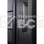 Шкаф серверный ЦМО ШТК-СП-42.8.12-48АА-9005 42U 800x1200мм пер.дв.перфор. задн.дв.перфор.2-хст. 2 бок.пан. 1350кг черный, фото9