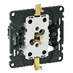 Силовая розетка двойная 2х2К+З 16А 250В. С защитными шторками. Безвинтовые зажимы Valena IN'MATIC. , фото 1