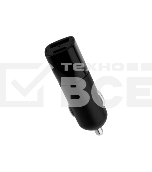 Зарядное устройство в прикуриватель Rexant USB x Type-C, 18W, с Quick charge, черный