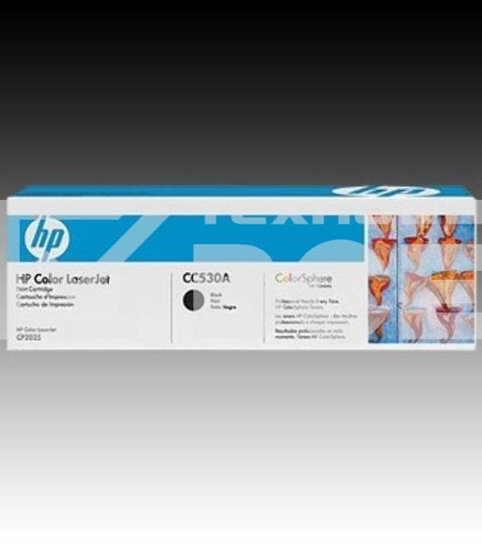 Картридж лазерный HP CC530A черный для LJ CP2025/CM2320 3500стр.