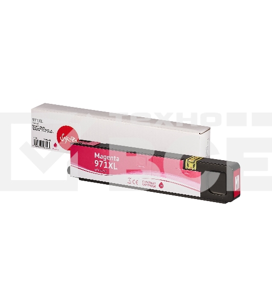Струйный картридж Sakura CN627AE (№971XL Magenta) для HP, пурпурный, 110 мл., 7000 к.