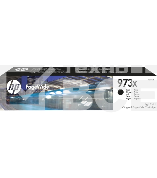 Картридж струйный HP 973XL L0S07AE черный для HP PW Pro 477dw/452dw 10000стр.
