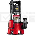 Насос ЗУБР НПГ-М3-1400-С, дренажный для грязной воды, корпус - нерж. сталь, 1400 Вт, фото20