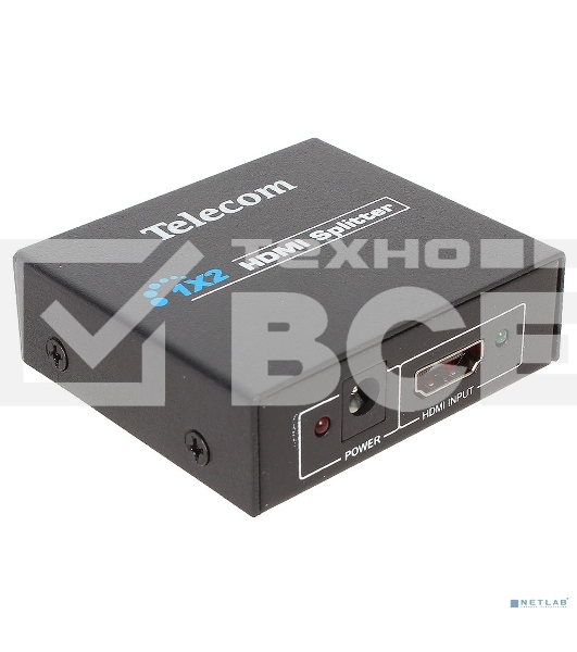 Разветвитель HDMI 1=>2 Telecom  <TTS5010>, каскадируемый , 1.4v+3D