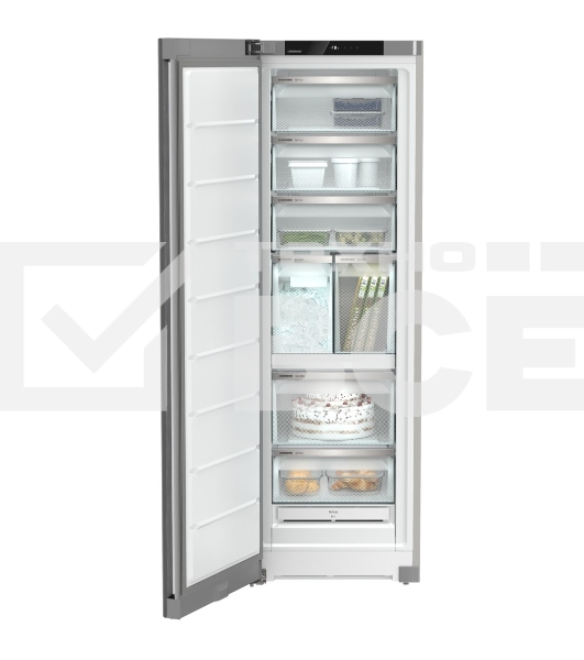 Морозильная камера Liebher XRFsf 5240 XRFsf 5245 серебристый, 660л, 7 ящиков, Side-by-Side