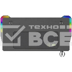 Стол игровой Cactus CS-GTZ-BK-RGB столешница ДСП, черный каркас черный, фото4
