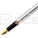 Ручка перьевая Waterman Hemisphere (CWS0920310) Steel GT F сталь нержавеющая/позолота подар.кор., фото4