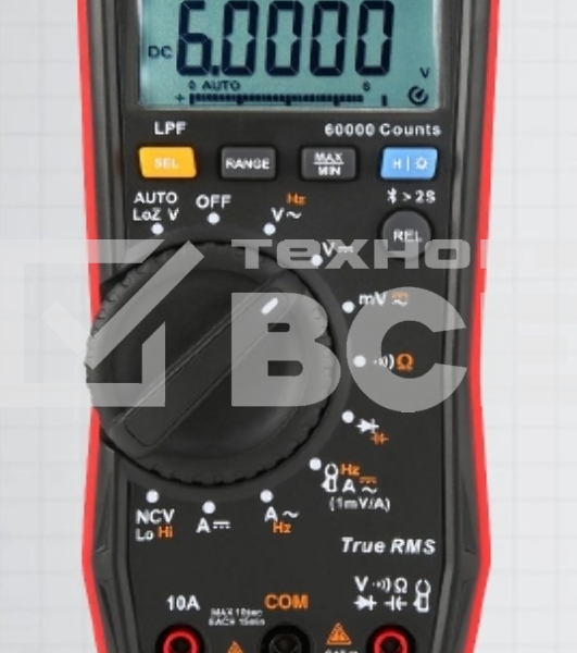 Цифровой мультиметр UNI-T UT117C Bluetooth 60000 отсчетов True RMS