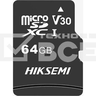 Флеш карта Micro SecureDigital 64Gb Hikvision HS-TF-C1/64G MicroSDHC Class 10 UHS-I