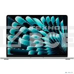 Ноутбук Apple MacBook Air A3240 серебристый MW0W3HN/A M4 10 core 16Gb SSD256Gb/8 core GPU 13.6