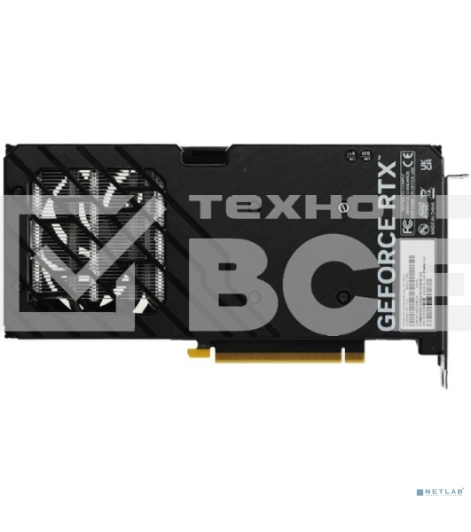 Видеокарта Palit PA-RTX4060 DUAL OC 8GB 8192Mb 128 GDDR6 1830/17000 HDMIx1 DPx3 HDCP Ret