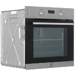 Встраиваемый духовой шкаф Electrolux EOF5H50BX, Электрический духовой шкаф с конвекцией, приготовление на пару, объем 65 л, 8 режимов, очистка каталитическая, 2 стекла в дверце, направляющие проволочные, нержавеющая сталь, фото10