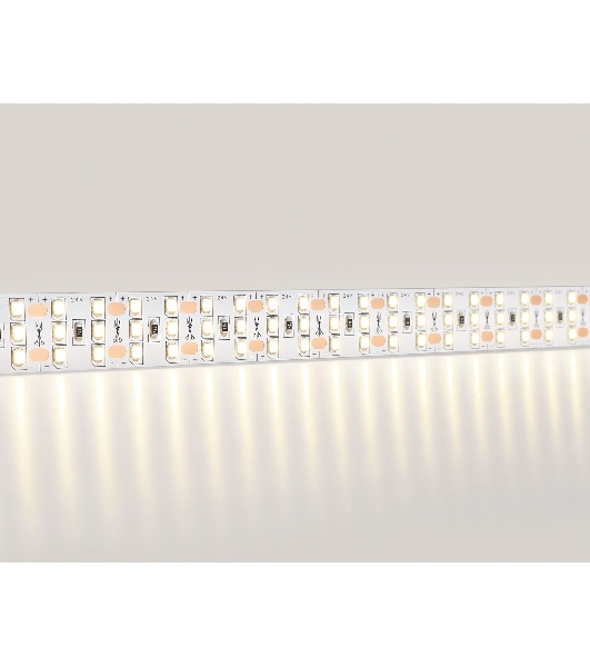 Светодиодная лента Ambrella light GS3901 2835 324Led/ 26W m/ 24V IP20 3000K/ 5000*18*1.2mm (2 конт.)