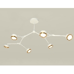 Светильник Ambrella light XB9055152/6 SWH/PYG белый песок/золото желтое полированное GX53 (C9055, N8124), фото3