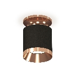 Светильник Ambrella Light XS7402121 SBK/PPG черный песок/золото розовое полированное MR16 GU5.3 (N7930, C7402, N7035), фото4