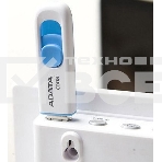 Флешка USB ADATA C008 (AC008-32G-RWE), 32Gb, USB 2.0, R/W 15/5, белый / синий, фото8