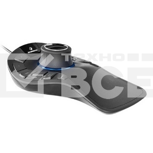 Мышь проводная 3DConnexion SpaceMouse Pro (3DX-700040) черный, 2000 dpi, USB, кнопки - 15