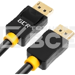 Кабель Greenconnect 5.0m DisplayPort v1.2, 20M/20M, черный, 28/28 AWG GreenconnectКабель 5.0m DisplayPort v1.2, 20M/20M, черный, 28/28 AWG, фото5