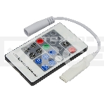 Мини контроллер LED RGB радио (RF) 20 кнопок 12-24 V/6 А LAMPER, фото 1