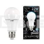 Лампа светодиодная A70 22Вт 4100К E27 Gauss 102502222, фото 1