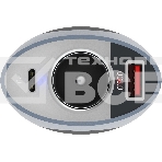 Разветвитель роз.прикуривателя Ritmix RM-12XQPD 1xSoc 2xUSB черный/серебристый/серебристый (80000163), фото3