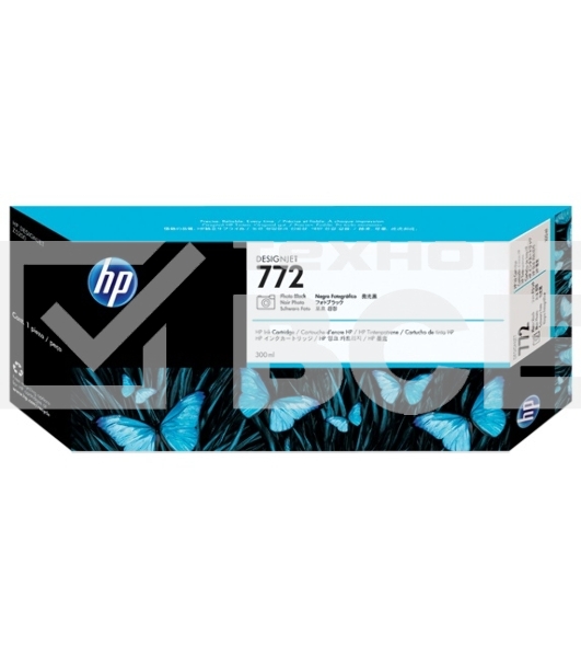 Картридж струйный HP №772 CN633A фото черный для HP DJ Z5200 (300мл)