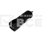 Зарядное устройство в прикуриватель Rexant USB x Type-C, 18W, с Quick charge, черный, фото3