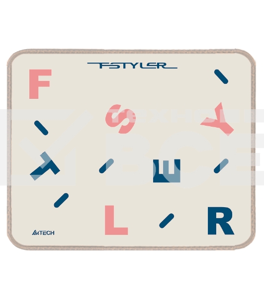 Коврик для мыши A4Tech FStyler FP25 бежевый 250x200x2мм