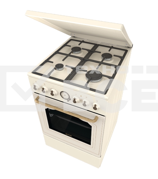 Комбинированная плита Gorenje GKS5B70CLI бежевый